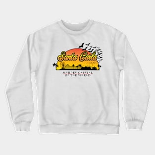 Santa Carla Boardwalk Murder Capital Crewneck Sweatshirt